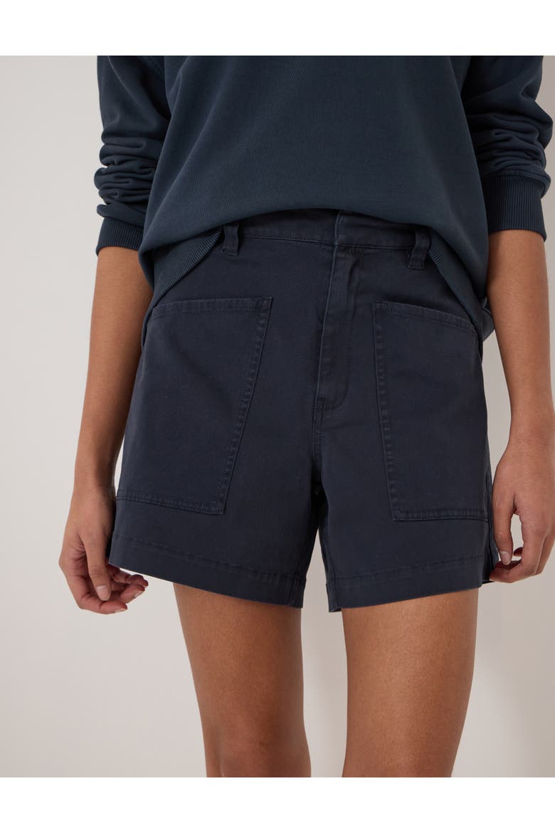 Cordi Cotton Shorts, Alternate, color, Dark Navy