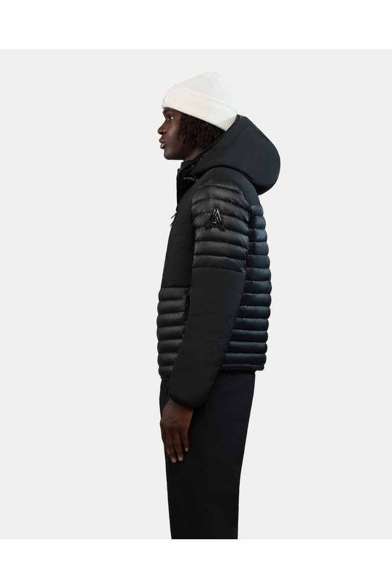 Cliff Lightweight Packable Puffer, Alternate, color, Black