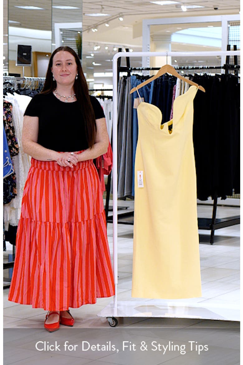Rosalyn Strapless Dress video