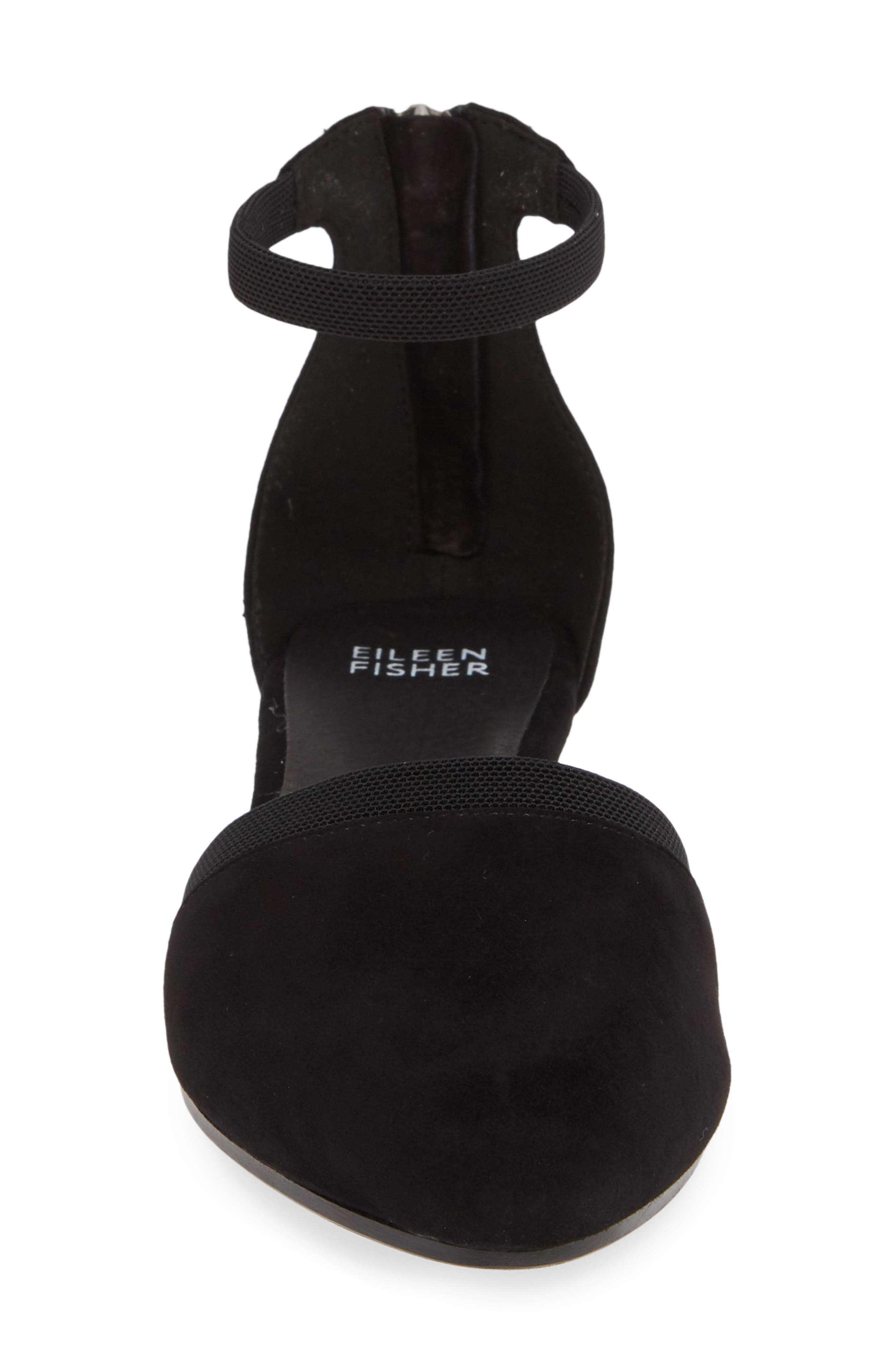 Eileen Fisher Ivie Ankle Strap Pump, Alternate, color, 
