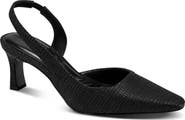 KARL LAGERFELD PARIS Sheenz Woven Slingback Pump