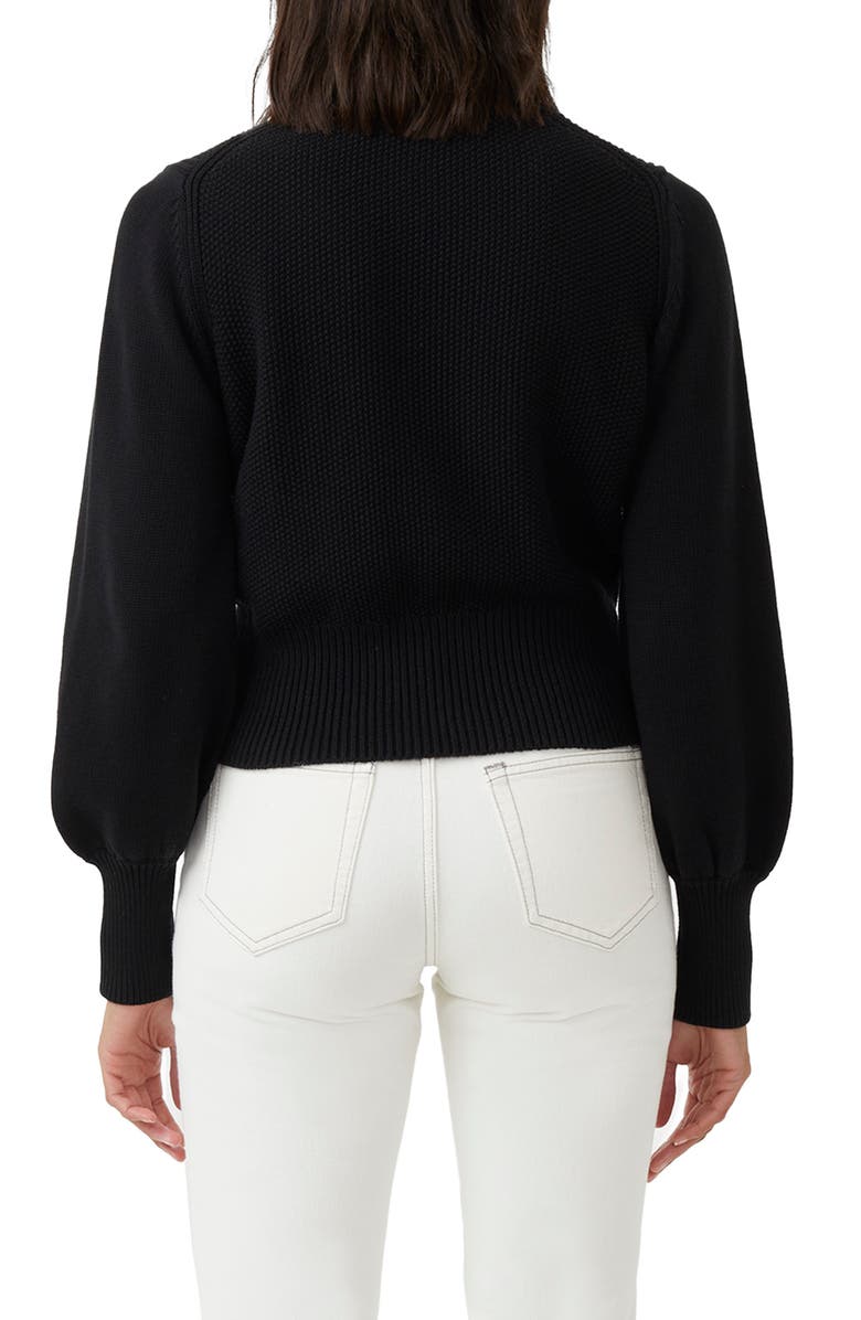 French Connection Jamie Textured Cotton Sweater, Alternate, color,