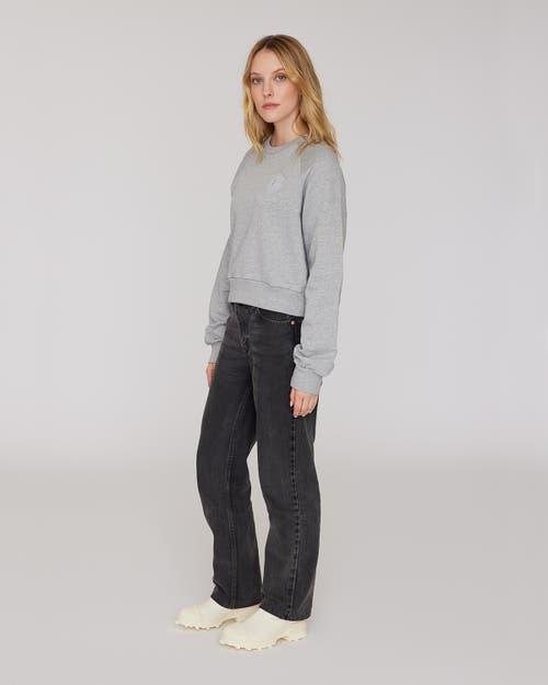 Quartz Co. Jessie | Crewneck Sweatshirt In Heather Grey