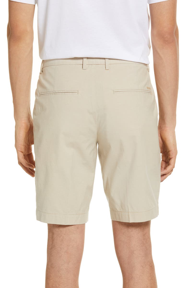 BOSS Hugo Boss Slice Stretch Cotton Shorts, Alternate, color, 
