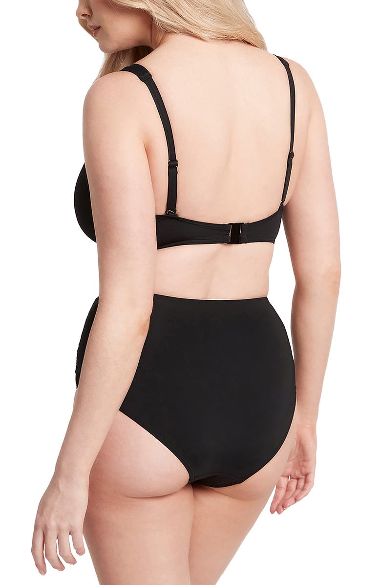 Sea Level Cross Front Bra Swim Top, Alternate, color,