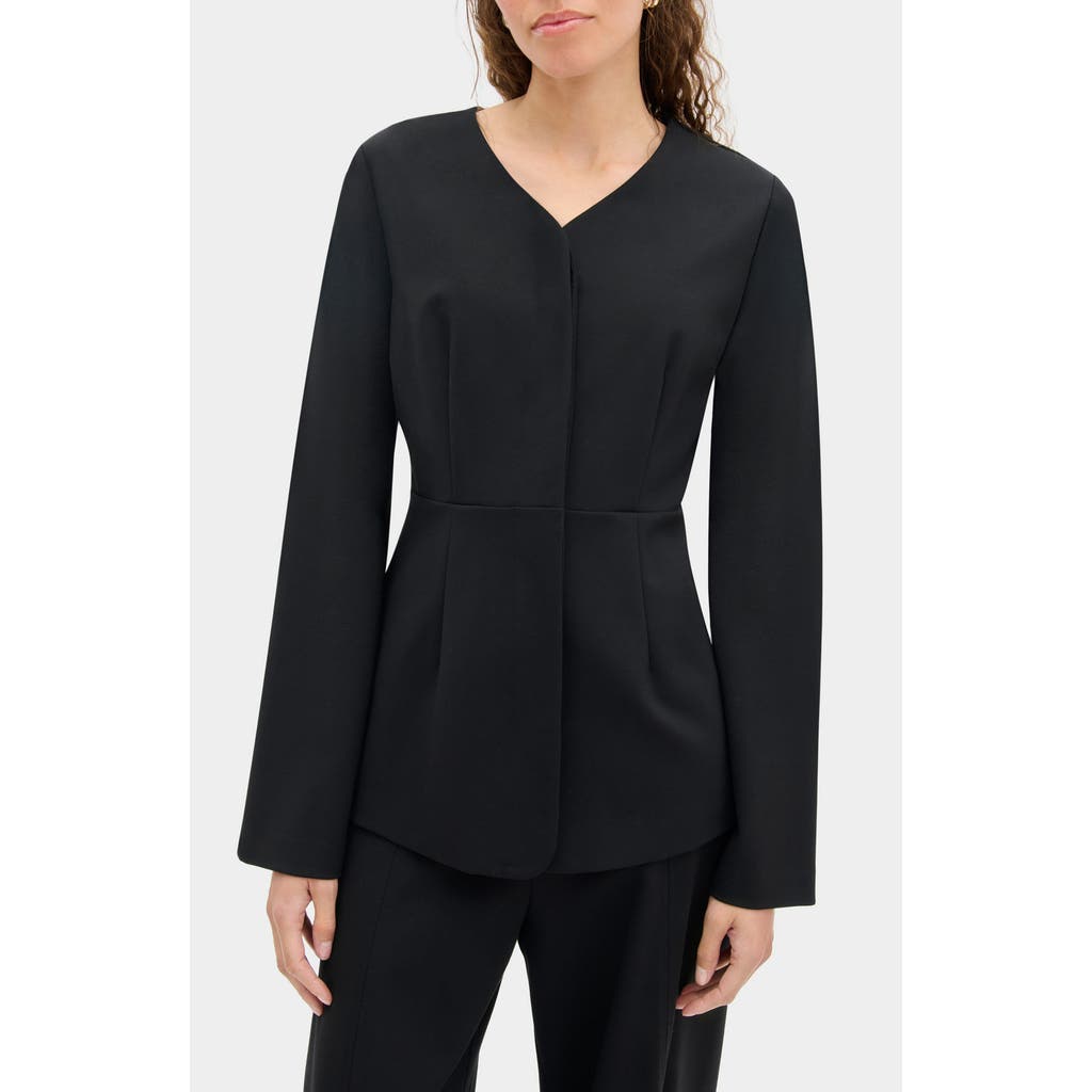 Aligne Jonah Ponte Blazer In Black