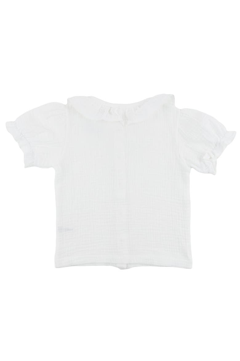 Gauze Layla Blouse, Alternate, color, Oyster