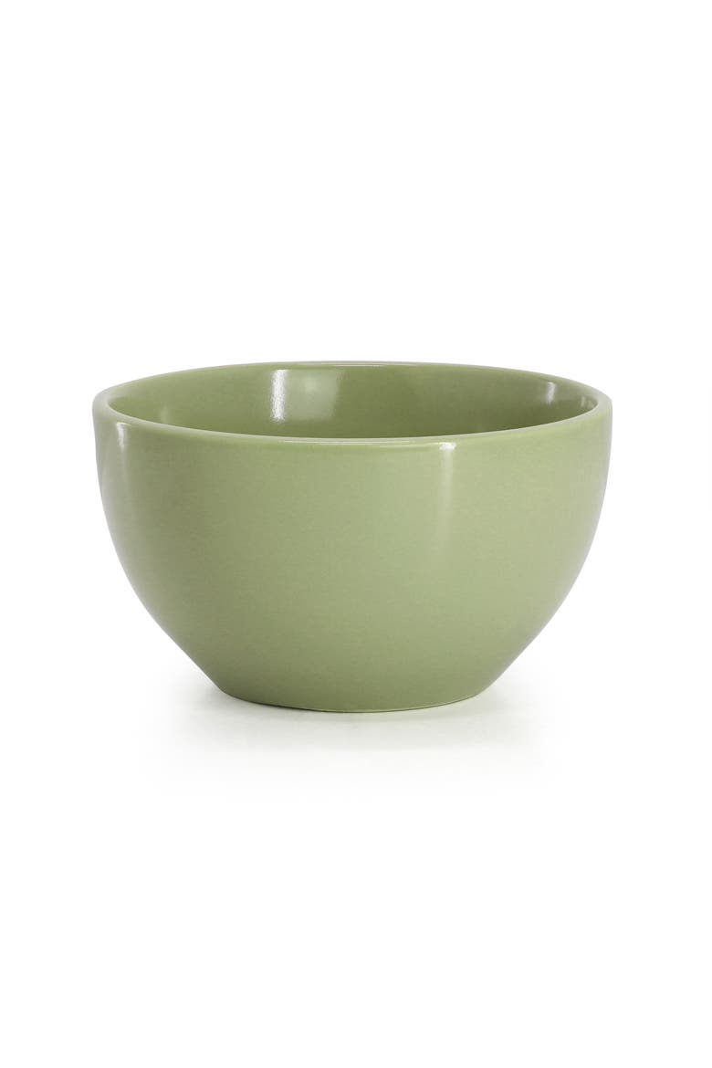 Everyday Plus 12 Piece Stoneware Dinnerware Set, Alternate, color, Green