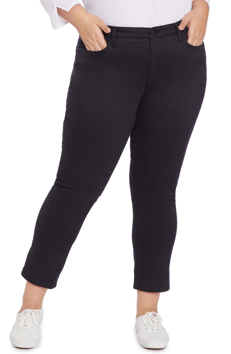 NYDJ Sheri Side Slit Slim Ankle Jeans, Main, color,