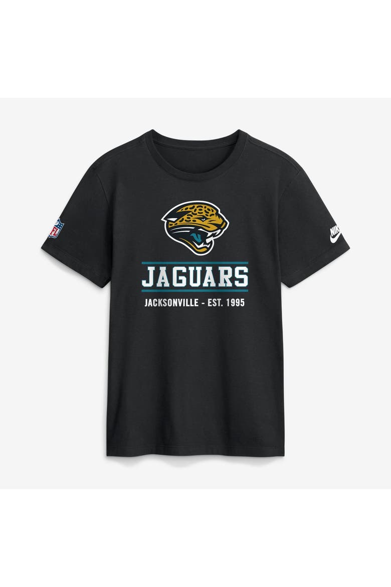 Men's Nike Black Jacksonville Jaguars Sideline Alternate Final Sprint Dri-FIT T-Shirt, Main, color, Black