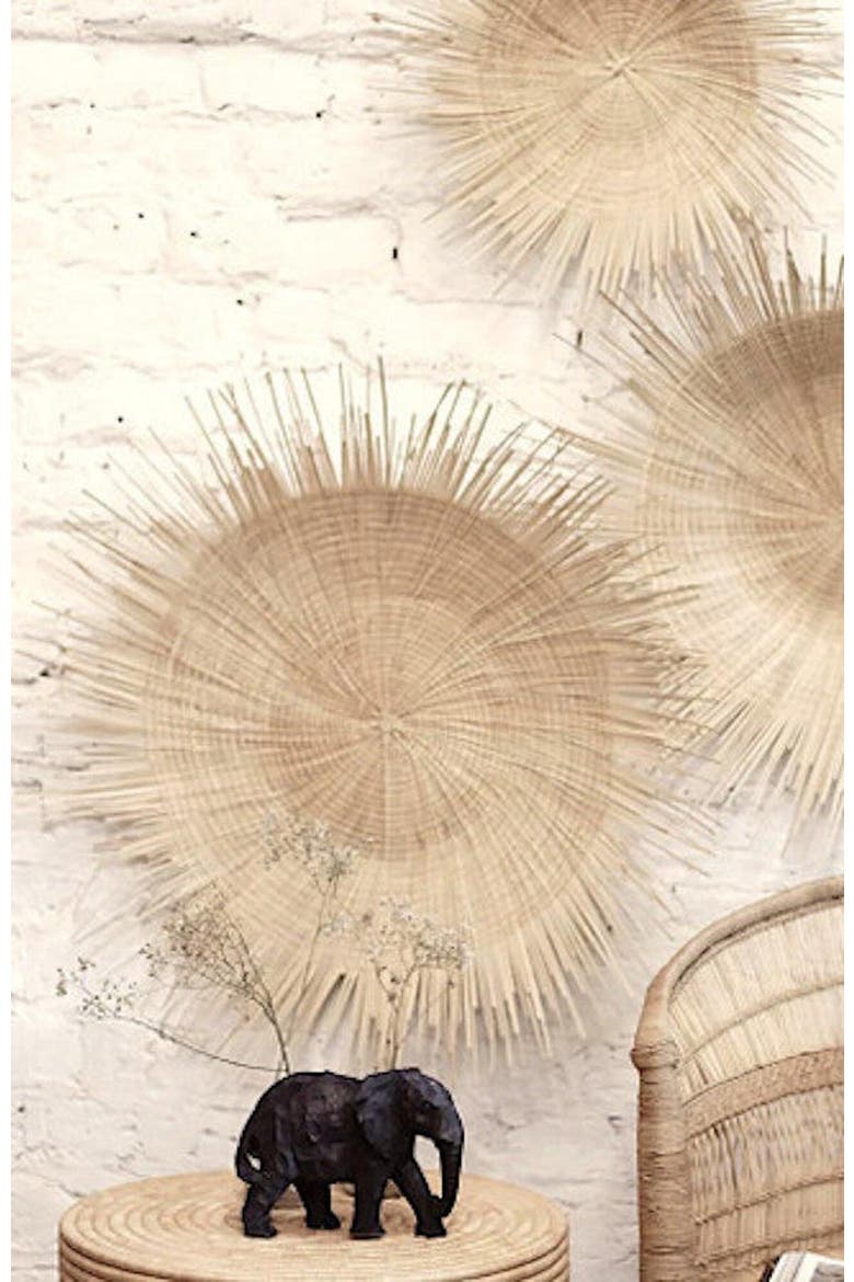 Sun Plate Wall Decor, Alternate, color, Natural