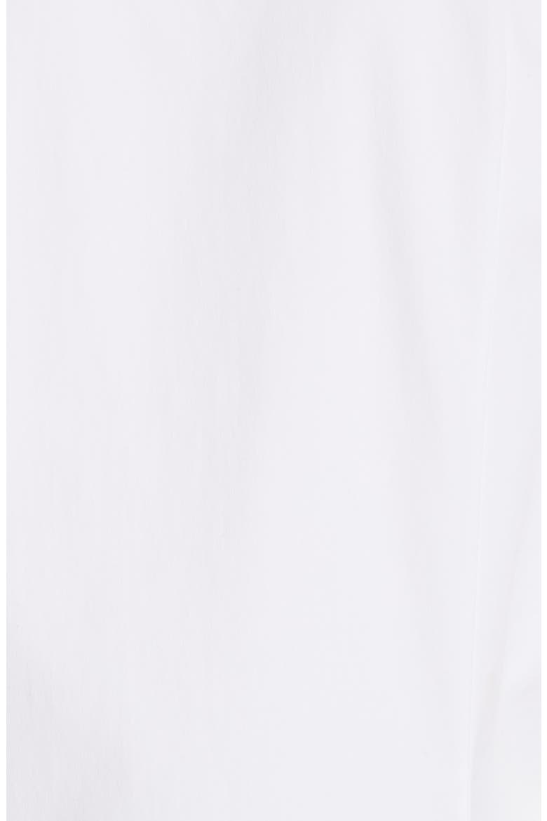 Ruffle Cuff Jeweled Button Blouse, Alternate, color, OPTIC WHITE