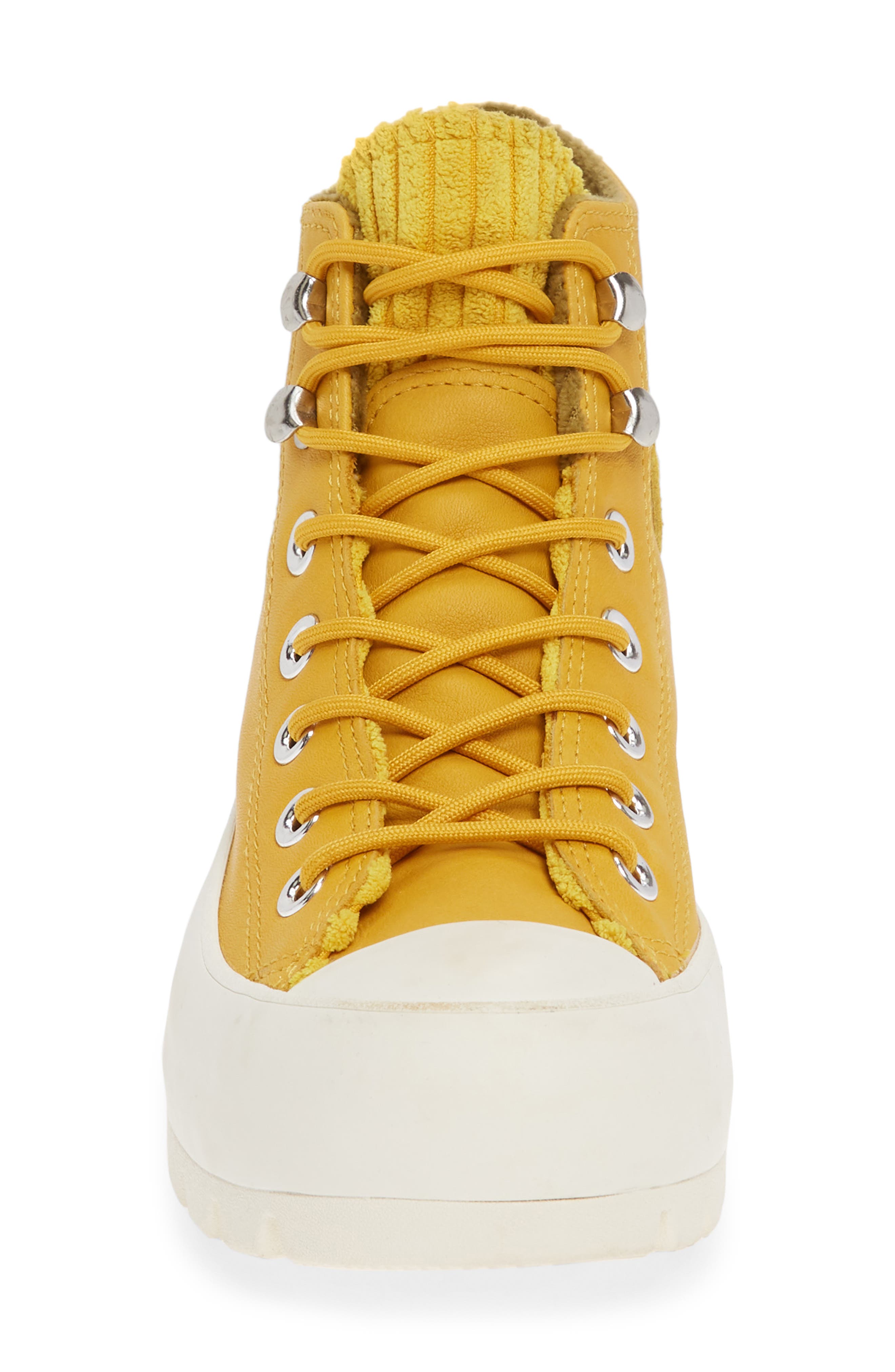 Chuck Taylor® All Star® Gore-Tex® Waterproof Lugged High Top Sneaker, Alternate, color, GOLD DART/ OLIVE FLAK/ EGRET