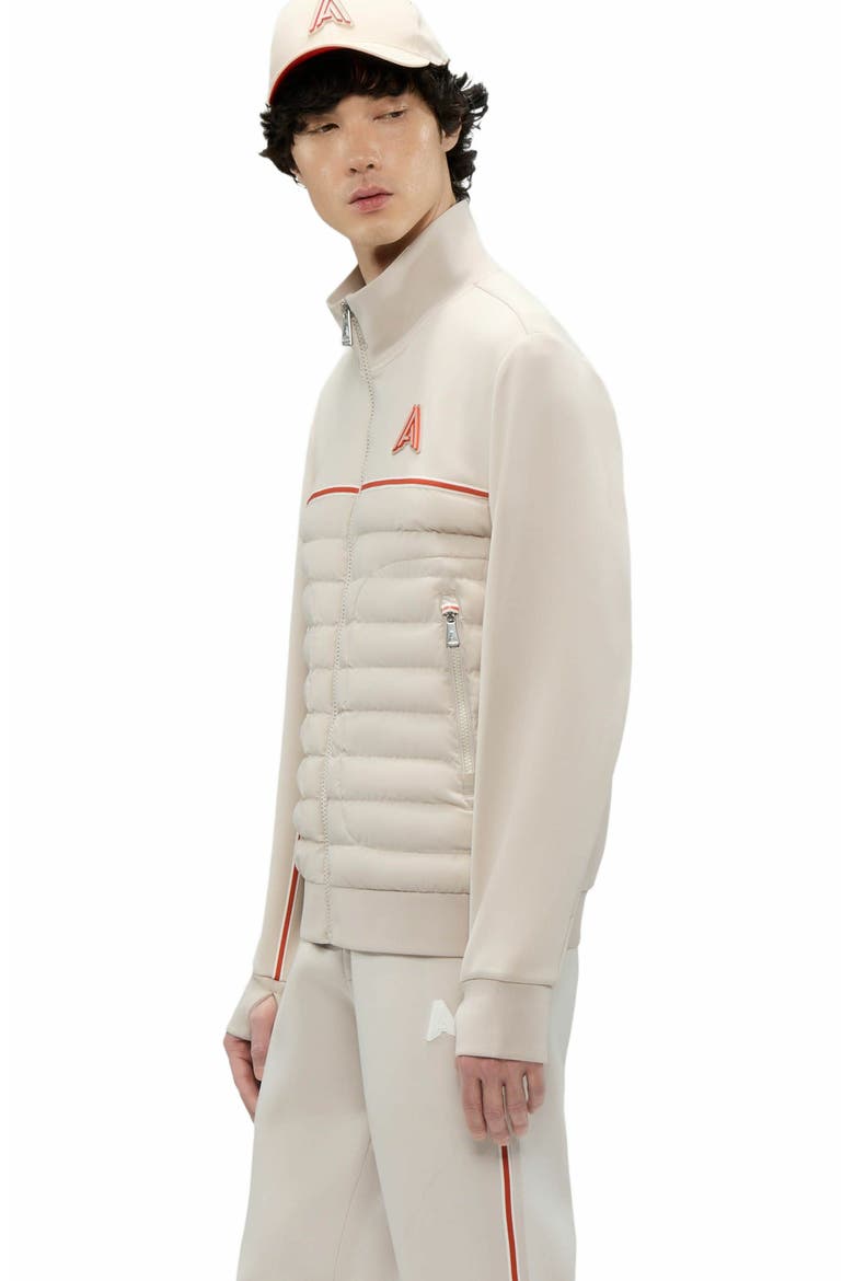 Men's Osseau Insulated Track Jacket, Alternate, color, Stone