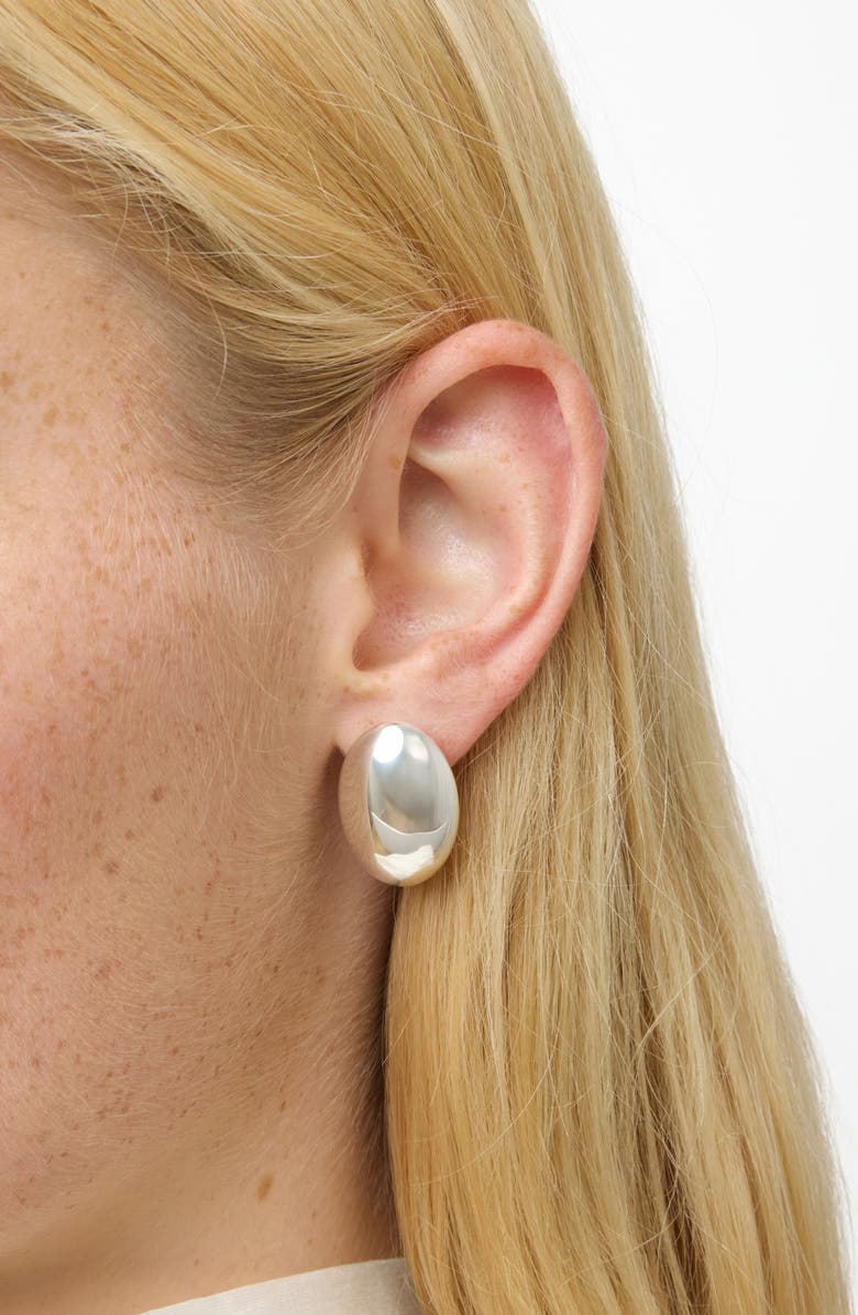 Lié Studio The Camille Stud Earrings, Main, color, Silver