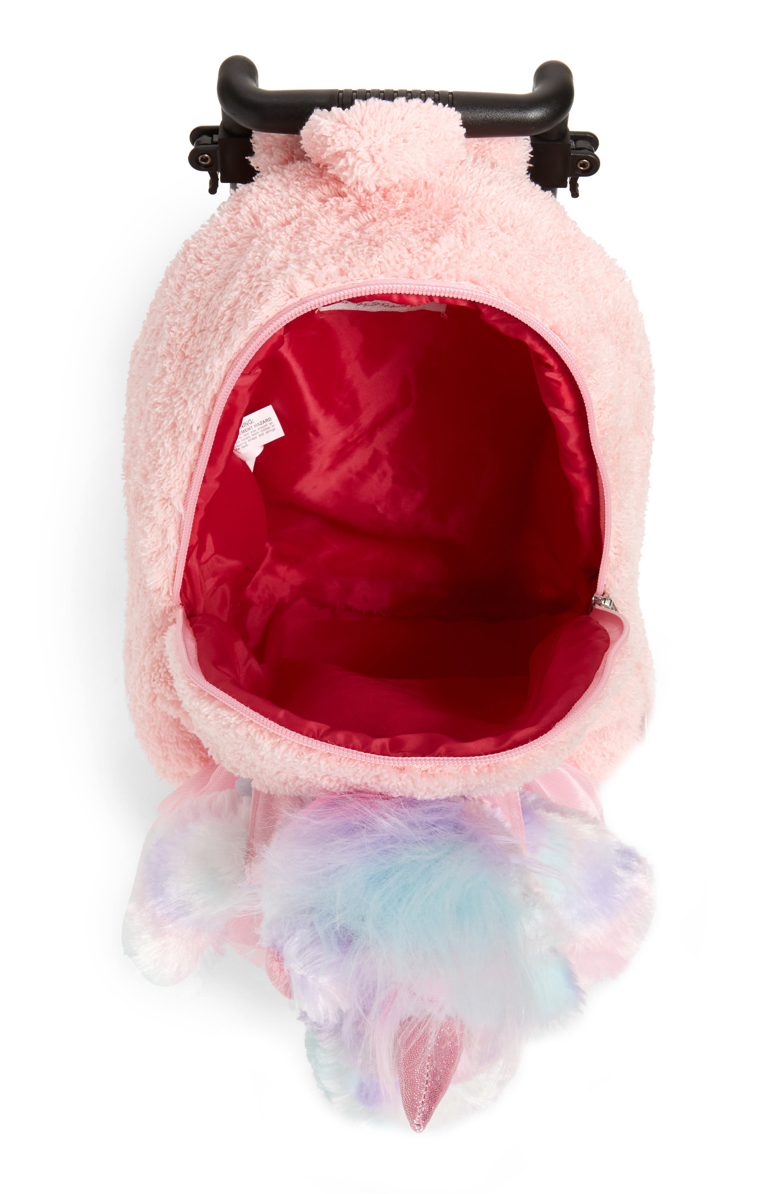 Popatu Ballet Unicorn Trolley Backpack, Alternate, color, Pink