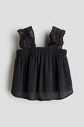 H&M Crinkled Chiffon Top