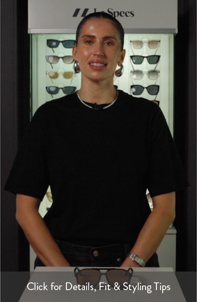 Tragic Magic 56mm Aviator Sunglasses, sales video thumbnail