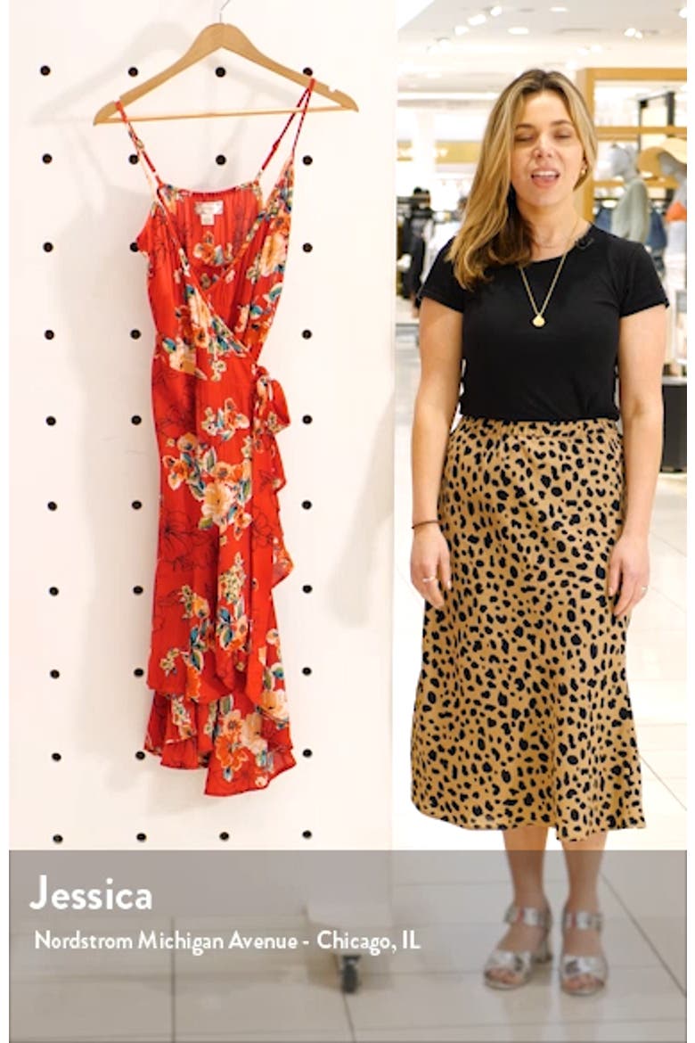 Delphine Wrap High/Low Dress video