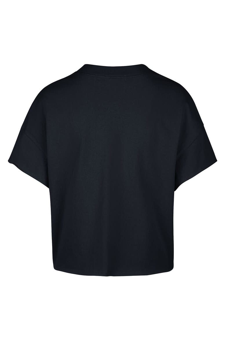 Women's '47 x Stoney Clover Lane Navy New York Yankees Oversized Notch Neck T-Shirt, Alternate, color, Navy