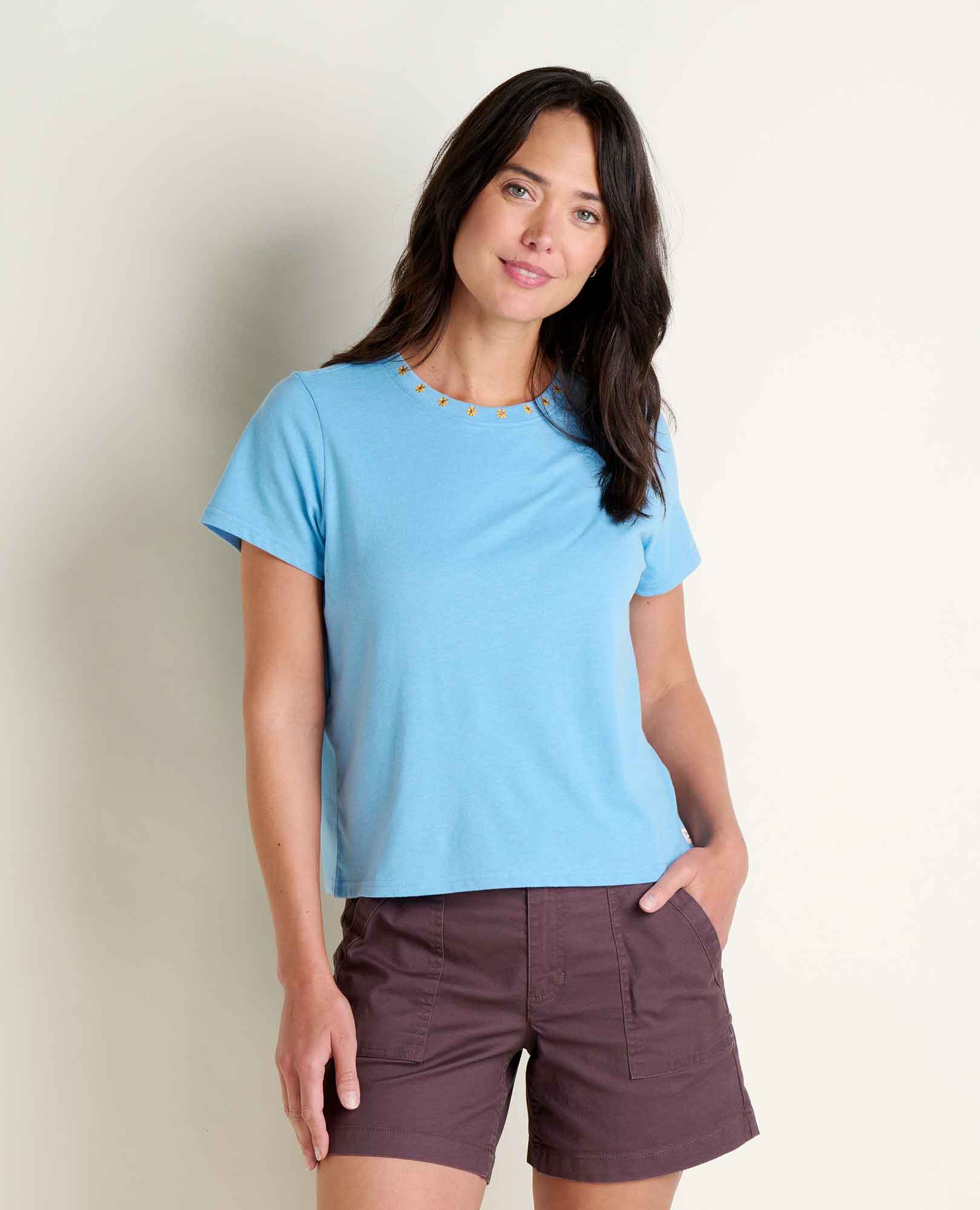 selected Dusk Blue Embroidery