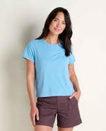 Toad & Co Women's Re-Form Crew Embroidered