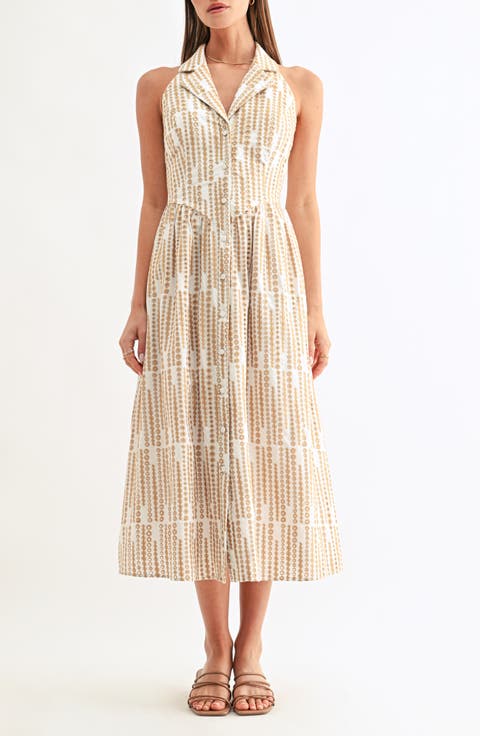 Ruby Halter Shirtdress