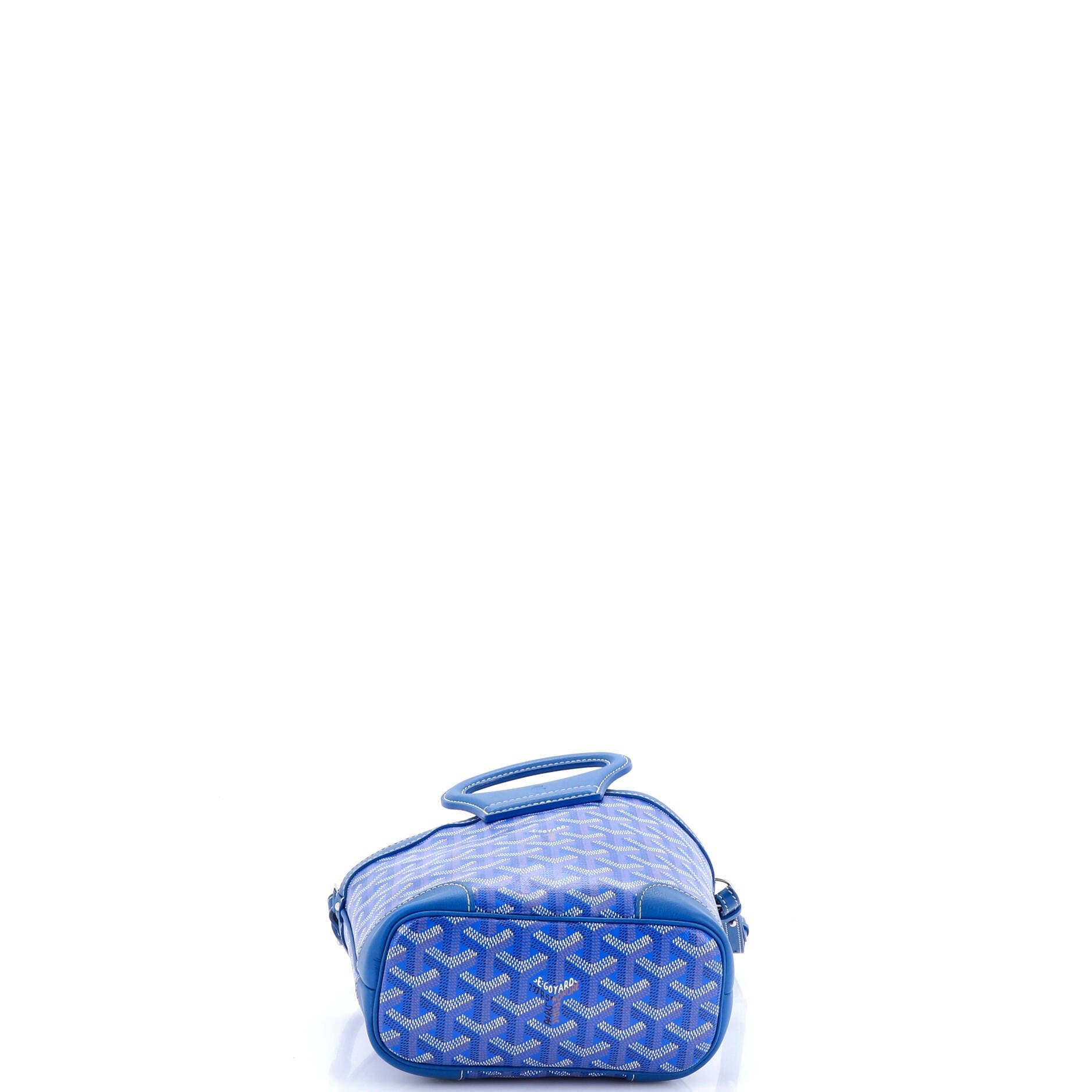 Pre-Owned Goyard Beluga Bag Coated Canvas Mini, Alternate, color, Blue