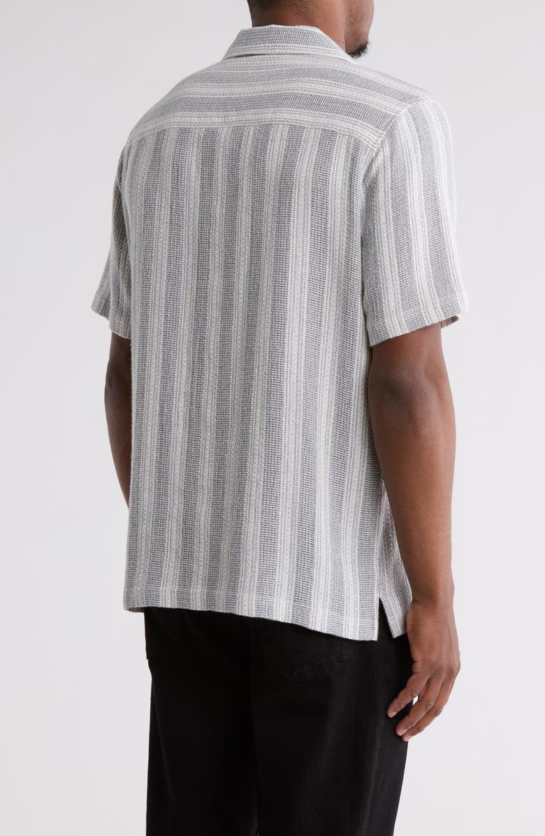 TRUTH Striped Button Front Shirt, Alternate, color, 