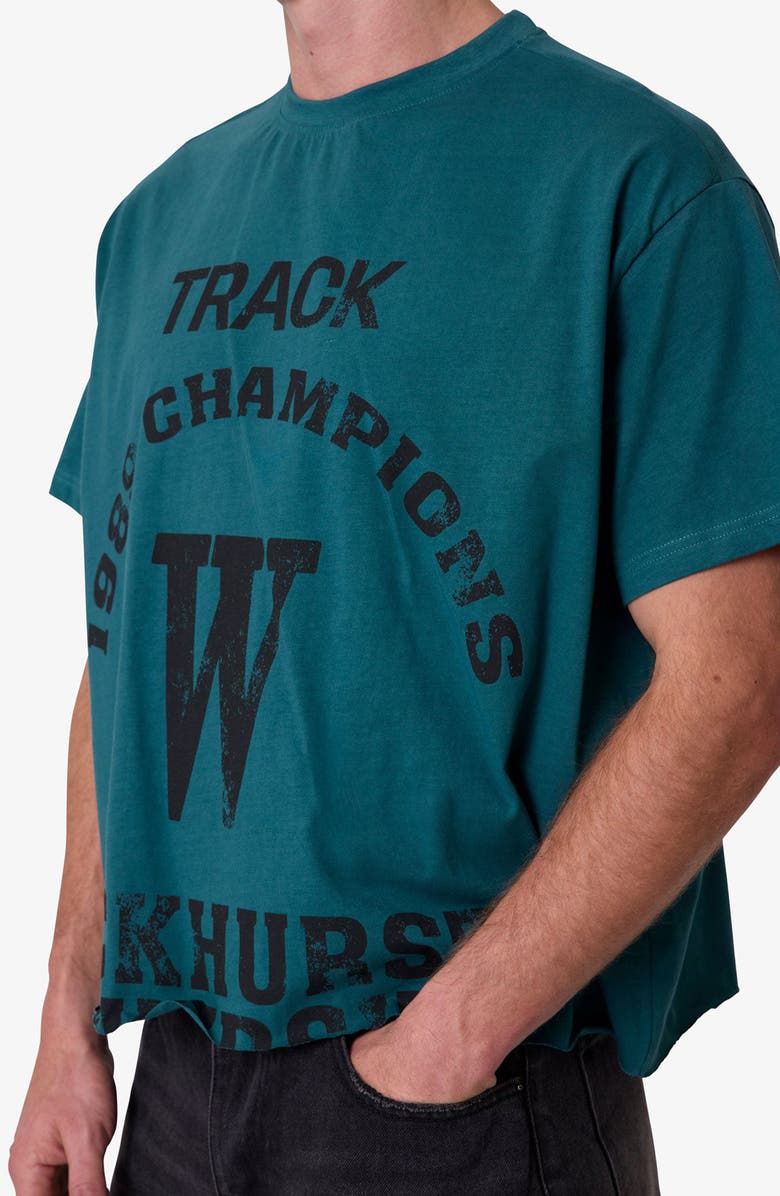 mnml Wickhurst Cutoff Graphic T-Shirt, Alternate, color,