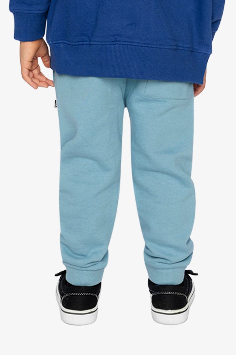 Fleece Drawstring Waist Side Pocket Sweatpants, Alternate, color, Pale Turquoise