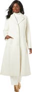 Jessica London Full Length Wool Blend Coat
