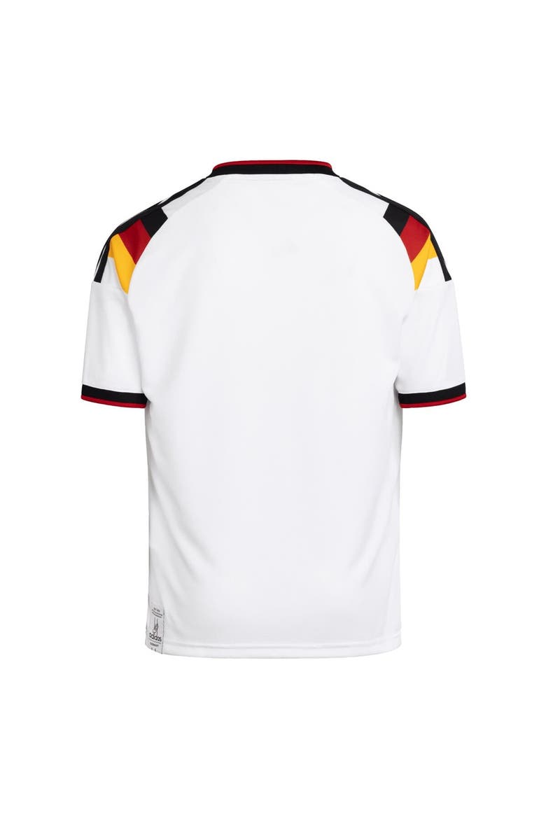 Youth adidas  White Germany National Team FIFA x World Cup 2026 Home Replica Jersey, Alternate, color, White