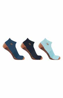 EXTREME FIT 3-Pack Copper Infused Ankle Length Compression Socks