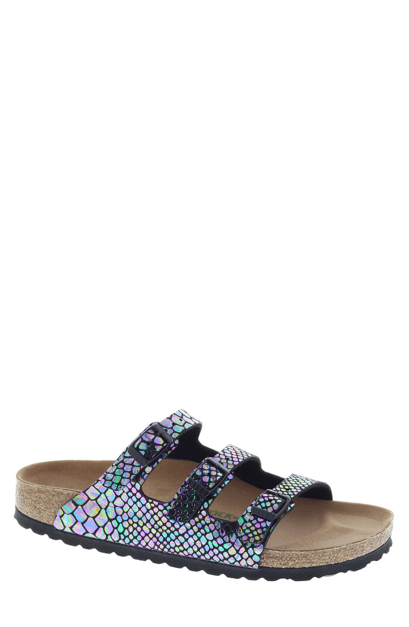 Birkenstock Florida Fresh Vegan Slide Sandal, Main, color, 