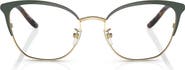 Tory Burch 53mm Square Optical Glasses