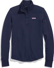 vineyard vines Dreamcloth Relaxed Half Zip Sweatshirt
