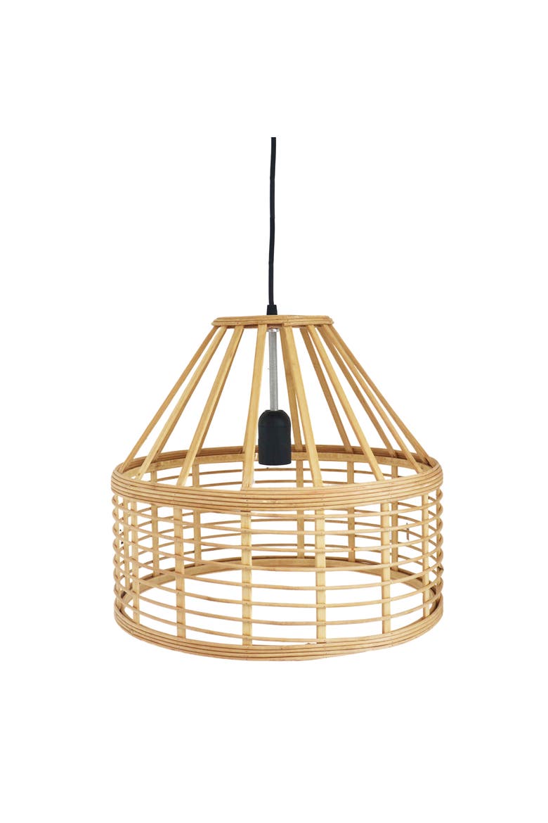 Hanging Cylinder Light, Main, color, Brown
