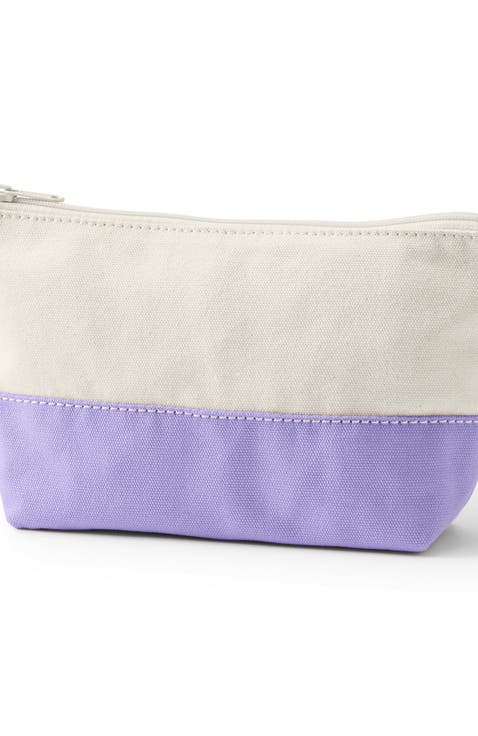 Zipper Canvas Pouch