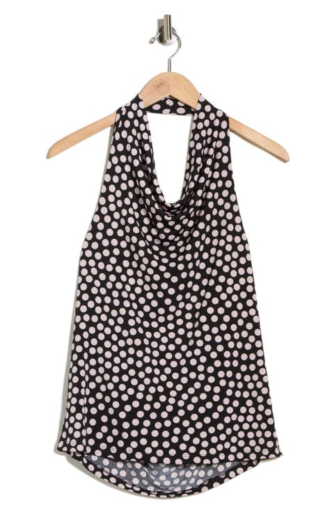 Polka Dot Halter Top (Plus)