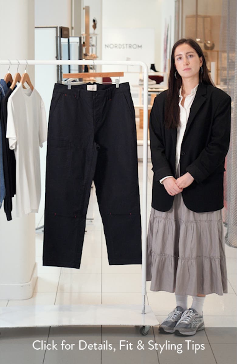 Courier OG Fit Cotton Canvas Chore Pants, sales video thumbnail
