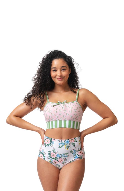 Lime Ricki Swimwear Reversible Ultra High-waist Bottom