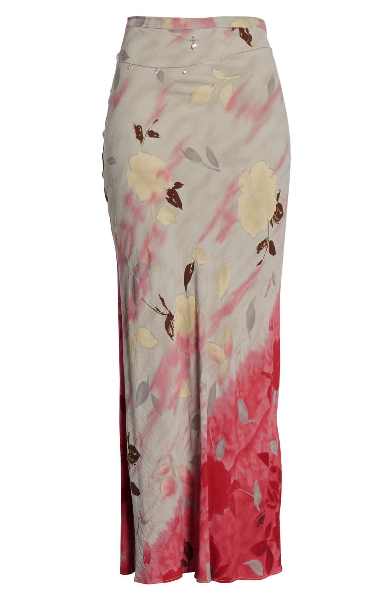 Collina Strada Yod Pierced Waist Maxi Skirt, Alternate, color, 
