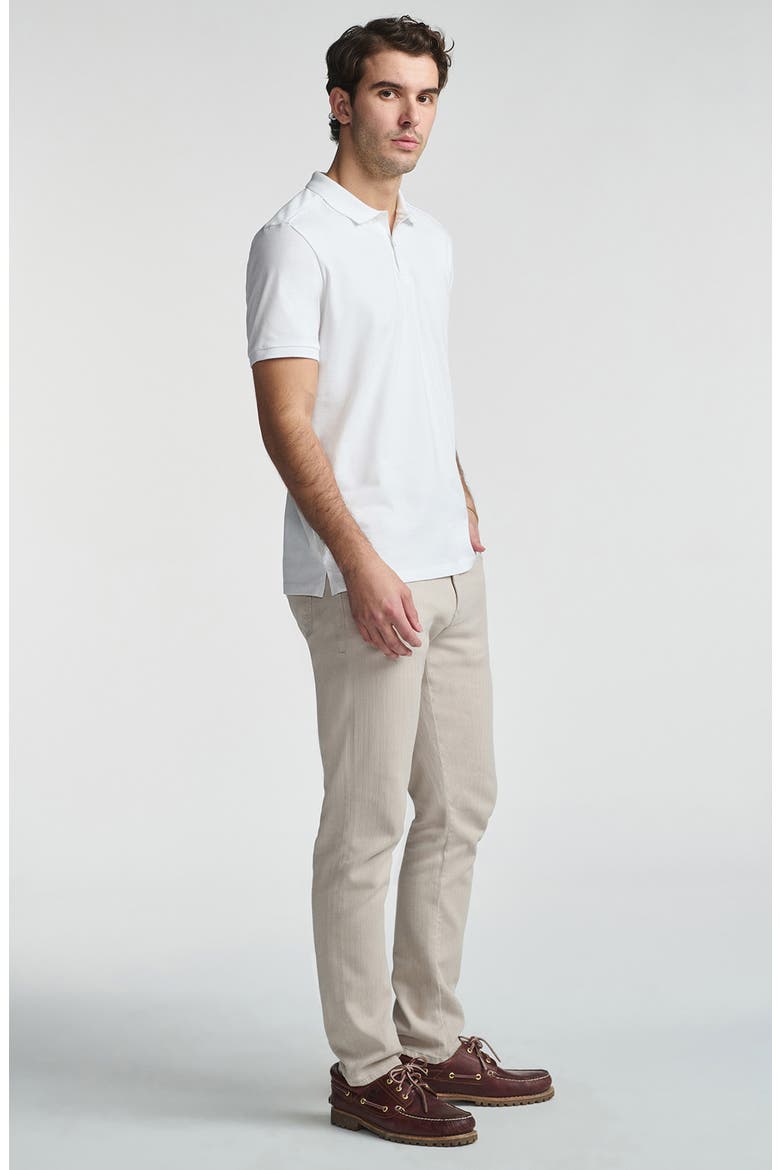 Regular Fit Stretch Cotton Polo, Alternate, color, WHITE