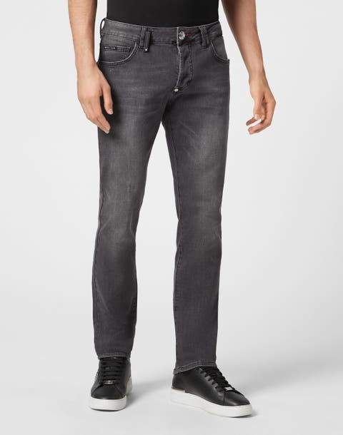 Jeans Straight Fit Iconic Plein Men