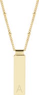 Brook and York Maisie Initial Pendant Necklace