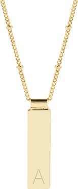Brook and York Maisie Initial Pendant Necklace