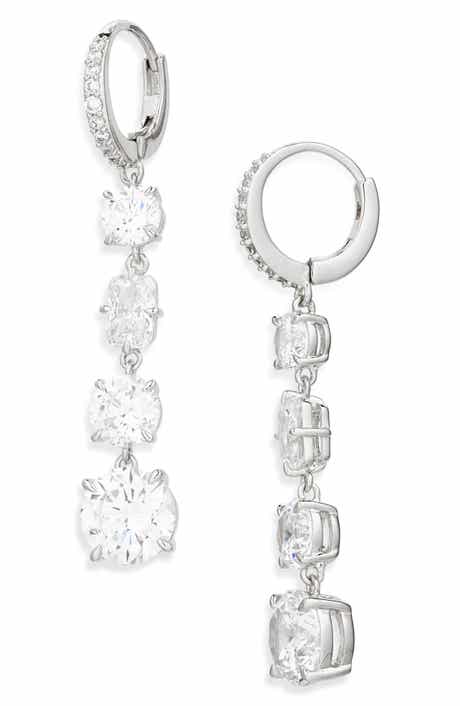 Stellar Linear Drop Earrings