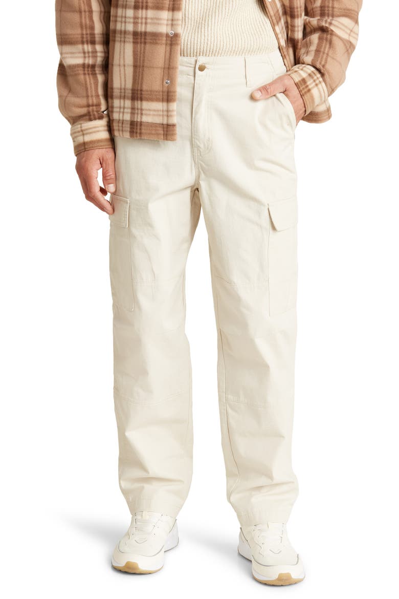 Ripstop Solid Cargo Pants, Main, color, IVORY WHITECAP