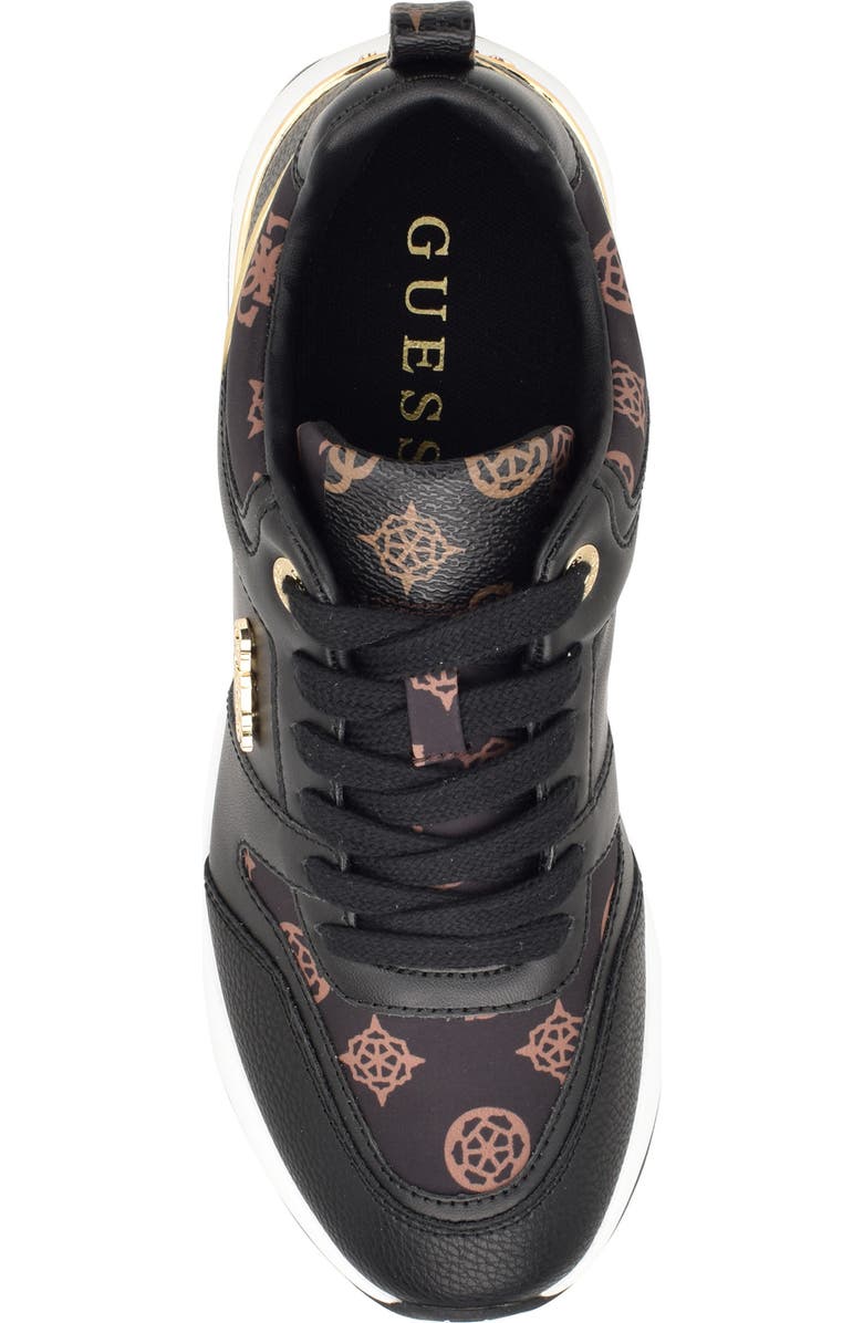 GUESS Kadlin Sneaker, Alternate, color, Black